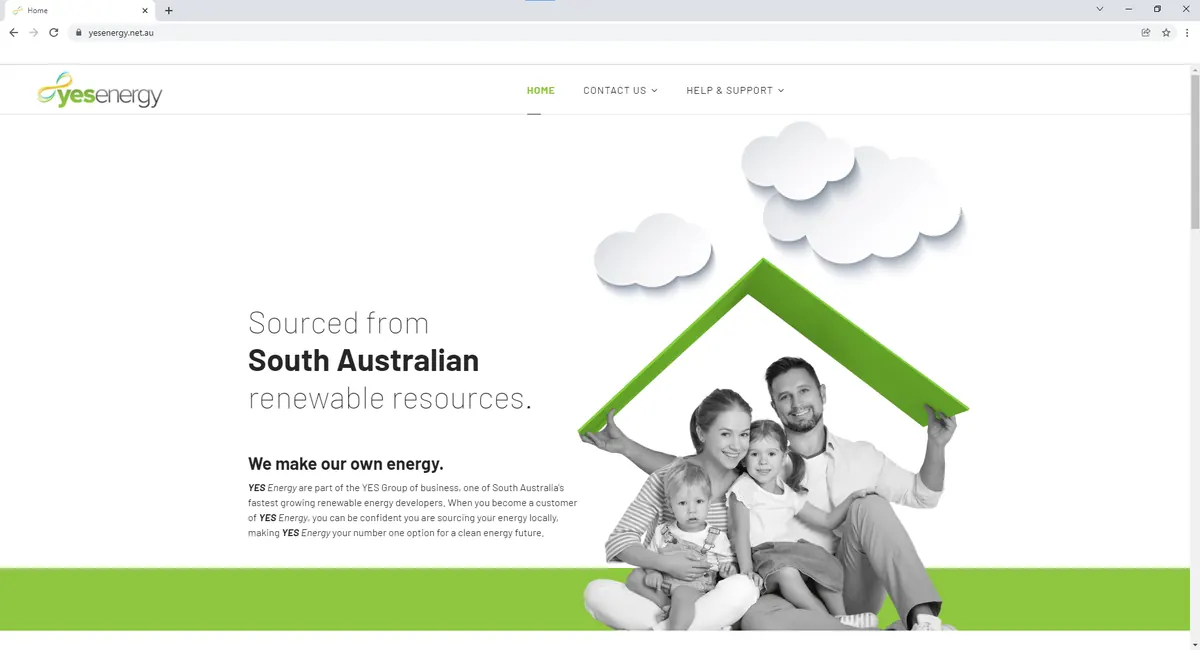 YES Energy website
